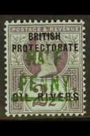 OIL RIVERS 1893 ½d On 2½d Ovptd Type 4, In Green, SG 11, Very Fine And Fresh Mint. For More Images,... - Otros & Sin Clasificación