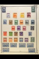TELEGRAPH STAMPS 1892-1956 Mostly Mint Collection On A Page, All Different, Fresh. (33 Stamps) For More Images,... - Nicaragua