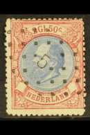 1872-88 2g50 Rose And Blue, Michel 29A, Good Used With Neat Light Number "5" Dotted Cancel. For More Images,... - Autres & Non Classés