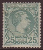 1885 25c Blue-green, SG 6 (Yvert 6), Fine Mint Large Hinge With Lovely Fresh Colour & Full Perfs. Well... - Other & Unclassified