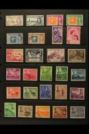 1913-1950 ALL DIFFERENT FINE USED COLLECTION Note 1921-26 Arms Set (SG 205/21); 1921-24 Definitives Range To 1R... - Mauricio (...-1967)