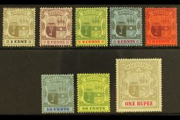 1904-07 Arms Set, SG 164/75, Fine Mint (8 Stamps) For More Images, Please Visit... - Maurice (...-1967)