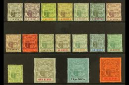 1900-1905 Arms Set, SG 138/55, Mint With Some Minor Imperfections On Lower Values (18 Stamps) For More Images,... - Mauricio (...-1967)