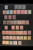 1860-1958 MINT COLLECTION/ACCUMULATION CAT £4250+ A Large Range Presented On Stock Pages, Some Shades, Some... - Mauricio (...-1967)