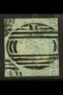 1859 2d Blue On Bluish, "Lapirot" Worn Impression, SG 39,  Good Used With Clear Postmarks, Thinned,... - Mauricio (...-1967)