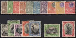 1926-27 Postage Complete Set, SG 157/172, Fresh Mint. (17 Stamps) For More Images, Please Visit... - Malta (...-1964)