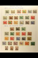 FEDERATED MALAY STATES 1900-1934 ATTRACTIVE MINT All Different Collection On An Album Leaf. With 1900 (overprinted... - Andere & Zonder Classificatie