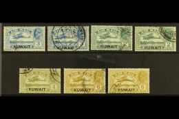1933-34 Air Complete Set With All Three Watermark Varieties, SG 31/34 & 31w/34w, Very Fine Cds Used, Fresh... - Kuwait