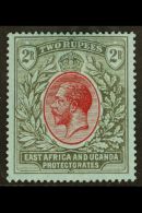 1921 2r Red & Black On Blue, SG 72, Fine Mint, Very Fresh. For More Images, Please Visit... - Vide