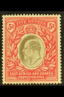 1904-07 5r Grey & Red, SG 30, Very Fine Mint, Fresh. For More Images, Please Visit... - Vide