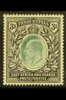 1904-07 3r Grey-green & Black, SG 28, Fine Mint, Fresh. For More Images, Please Visit... - Vide