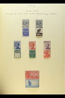 1862 - 1969 2 VOLUME ITALY AND STATES COLLECTION Neatly Presented Collection Of Mint And Used Issues With An... - Sin Clasificación