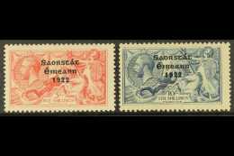 1922-23 Thom 5s And 10s (broken "S" Plate) SG 65/66, Fine Mint, The 5s Is Nhm And 10s A Little Toned. (2 Stamps)... - Sonstige & Ohne Zuordnung