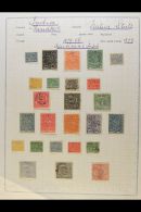 1879-1945 INDIA STATES COLLECTION ALL DIFFERENT MINT & USED Collection Presented On Album Pages That Includes... - Otros & Sin Clasificación