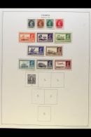 CHAMBA 1887-1948 ALL DIFFERENT Mint & Used Collection Presented Neatly On Printed Pages. A Mostly Mint... - Other & Unclassified