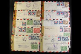 1942-1945 CENSORED COVERS. An Interesting Group Of Commercial Censor Covers Addressed To USA, Mostly With Multiple... - Honduras