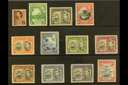 1938-50 KGVI Pictorial Set, SG 152/63e, Fine Mint (12 Stamps) For More Images, Please Visit... - Grenada (...-1974)