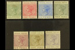 1883 Complete Definitive Set, SG 30/36, Mint, The 1d Unused Without Gum. (7 Stamps) For More Images, Please Visit... - Grenade (...-1974)