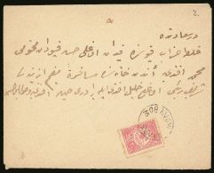 1912 BALKAN WAR. 1912 Env Bearing Turkish 20pa Rose Stamp Tied By Circular Framed "ELLAS/MOLYVOS" Commemorative... - Autres & Non Classés