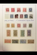 1861-1923 EXTENSIVE & VALUABLE COLLECTION A Most Useful Mint And Used Collection Presented In Mounts In A... - Otros & Sin Clasificación