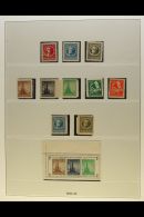 RUSSIAN ZONE THURINGIA 1945-1946 Chiefly Never Hinged Mint Collection On "Lindner" Pages. Note 1945-46 Sets (both... - Other & Unclassified