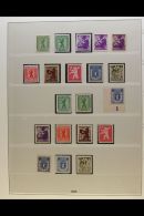 RUSSIAN ZONE BERLIN-BRANDENBURG 1945 Never Hinged Mint Collection With Standard Perf Set Plus Some Shades, And... - Otros & Sin Clasificación