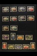 MOURNING OF COLONIES/TERRITORIES LABELS Mint Collection Comprising Complete Set Of Ten Colonies, Plus 9 Different... - Otros & Sin Clasificación