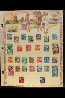 GERMAN ZONES COLLECTION 1945-49 Mostly Mint Collection On Pretty Hand Painted Album Pages, Includes Issues Of... - Otros & Sin Clasificación
