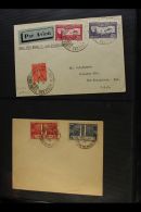 1930-1954 FIRST DAY COVERS COLLECTION With Many Better Items In A Cover Album, ALL DIFFERENT, Mostly With Typed... - Otros & Sin Clasificación