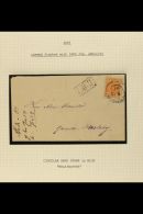 1887-1916 COVERS. An Interesting Group, Inc 1887 Cover With 20p, 1910 & 1911 Stampless Church Covers With... - Sonstige & Ohne Zuordnung