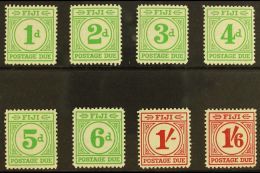 POSTAGE DUE 1940 Complete Set, SG D11/D18, Very Fine Mint. (8 Stamps) For More Images, Please Visit... - Fidji (...-1970)