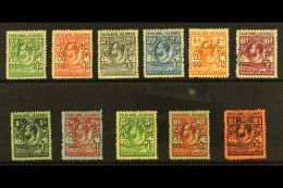 1929 Whale And Penguin Set Complete, Perforated "Specimen", SG 116s/26s, Fine Mint No Gum.  Scarce Set. (11... - Falkland