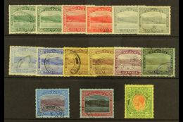 1908-20 Definitive Set With Many Listed Shades, SG 47/54, Some Small Faults (15 Stamps) For More Images, Please... - Dominica (...-1978)