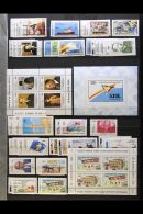 1988-1993 COMPREHENSIVE NEVER HINGED MINT COLLECTION On Stock Pages, ALL DIFFERENT, Almost Complete For The... - Other & Unclassified