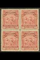 1910 RARITY 10p Lake, Centenary Of Independence, SG 352, Superb NHM Block Of 4. Rare And Spectacular Piece. Cat... - Colombie