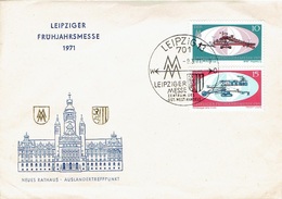 GERMANY # DDR - Enveloppes - Oblitérées