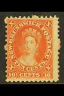 1860-63 10c Red, SG 17, Never Hinged Mint. For More Images, Please Visit... - Sonstige & Ohne Zuordnung