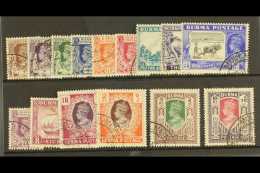 1946 Complete New Colours Set SG 51/63, Fine Cds Used. (15 Stamps) For More Images, Please Visit... - Birmanie (...-1947)