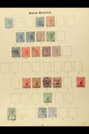1865-1935 COLLECTION On Pages, Mint Or Used Stamps, Inc 1865 1d Mint, 1872-79 Perf 12½d 1d Used & 3d... - Britisch-Honduras (...-1970)
