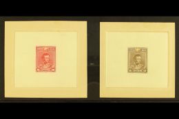 1899 IMPERF DIE PROOFS. 1899 Antonio Jose De Sucre 20c & 50c Issues (Scott 66/67, SG 97/98) On Thin Papers And... - Bolivien