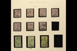 1888-1925 MINT & USED COLLECTION Useful Lot With British Bechuanaland 1888 Mostly Used To 1s Plus 1s & 2s... - Sonstige & Ohne Zuordnung