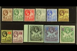 1912-16 Complete Set, SG 170/80, Very Fine Mint, Very Fresh. (11 Stamps) For More Images, Please Visit... - Barbades (...-1966)