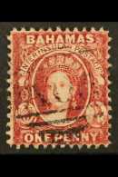 1862 1d Carmine- Lake No Wmk, Perf 11½, 12, SG 8, Very Fine Used, Lightly Cancelled With Good Colour &... - Other & Unclassified