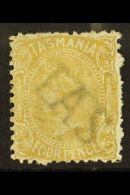 TASMANIA 1871-78 4d Buff, Perf 12, SG 153, Fine Mint. For More Images, Please Visit... - Sonstige & Ohne Zuordnung