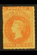 SOUTH AUSTRALIA 1858-59 2d Red Rouletted, SG 15, Fine Mint Part OG. For More Images, Please Visit... - Autres & Non Classés