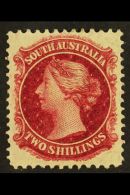 SOUTH AUSTRALIA 1868-79 2s Crimson- Carmine, SG 86, Mint Good Part OG With Fabulous Centering And Colour. For More... - Otros & Sin Clasificación