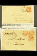 SOUTH AUSTRALIA 1870 Cover To Port Adelaide Bearing 1868-76 2d Roul (SG 153) Tied By "171" Numeral Pmk,... - Sonstige & Ohne Zuordnung