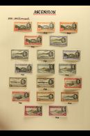 1937-93 SUPERB MINT COLLECTION WITH ADDITIONAL DEFINITIVE SHADES AND PERFS A Beautifully Written Up Collection On... - Ascensión