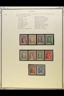 1935-43 MUESTRA OVERPRINTS Issues From 1935 Definitives To 1943 Book Fair, Plus 1940 Airmails And A Few Officials,... - Otros & Sin Clasificación