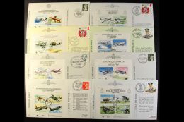 ROYAL AIR FORCE 1970-1989. An Interesting All Different Collection Of  Illustrated, Commemorative RAF Covers From... - Ohne Zuordnung